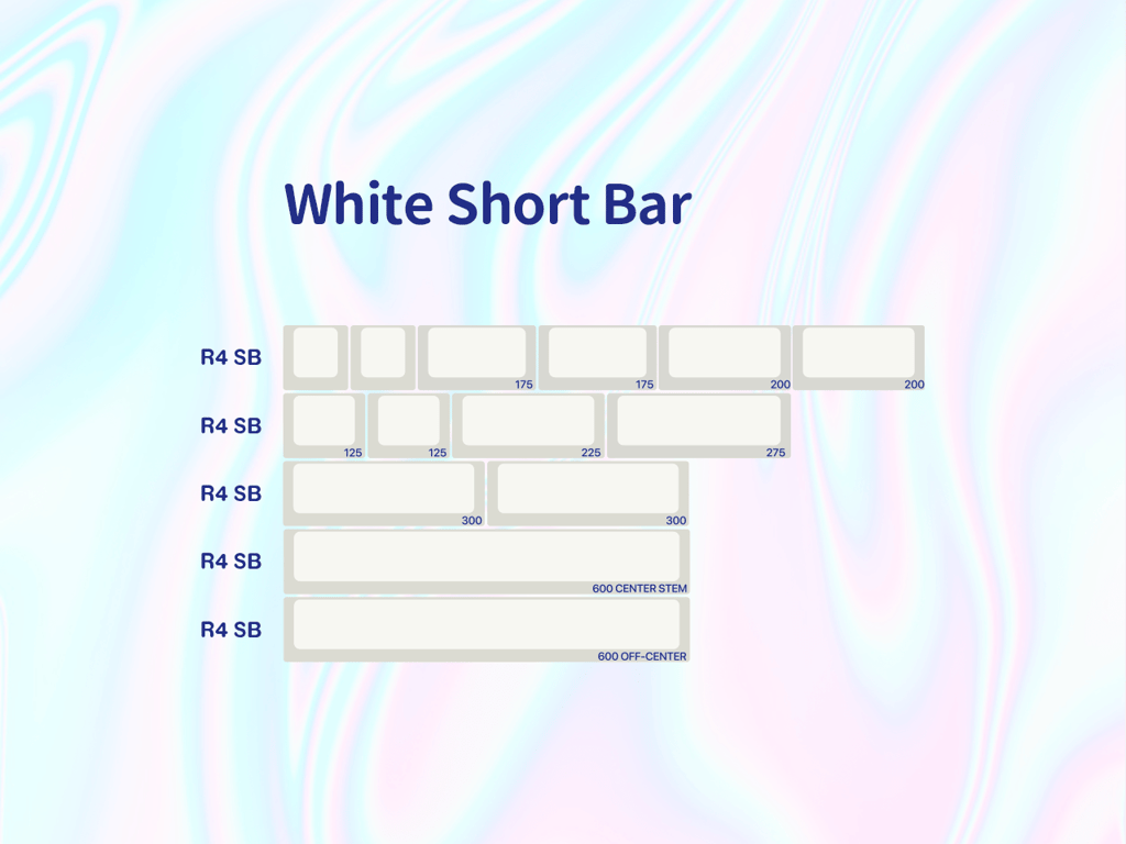 White Short Bar