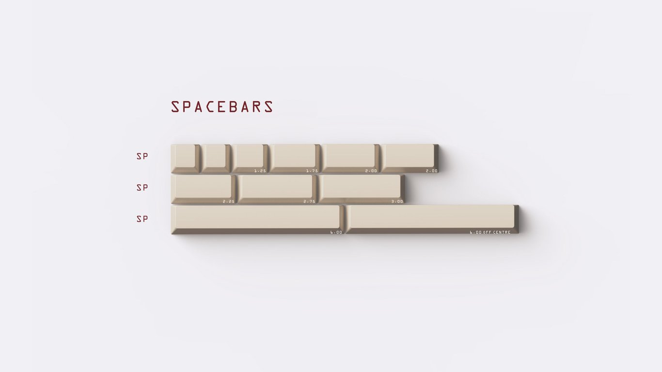 Beige Spacebars
