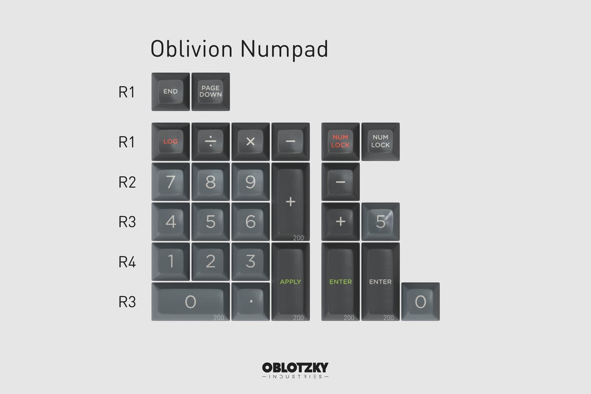 Oblivion Numpad