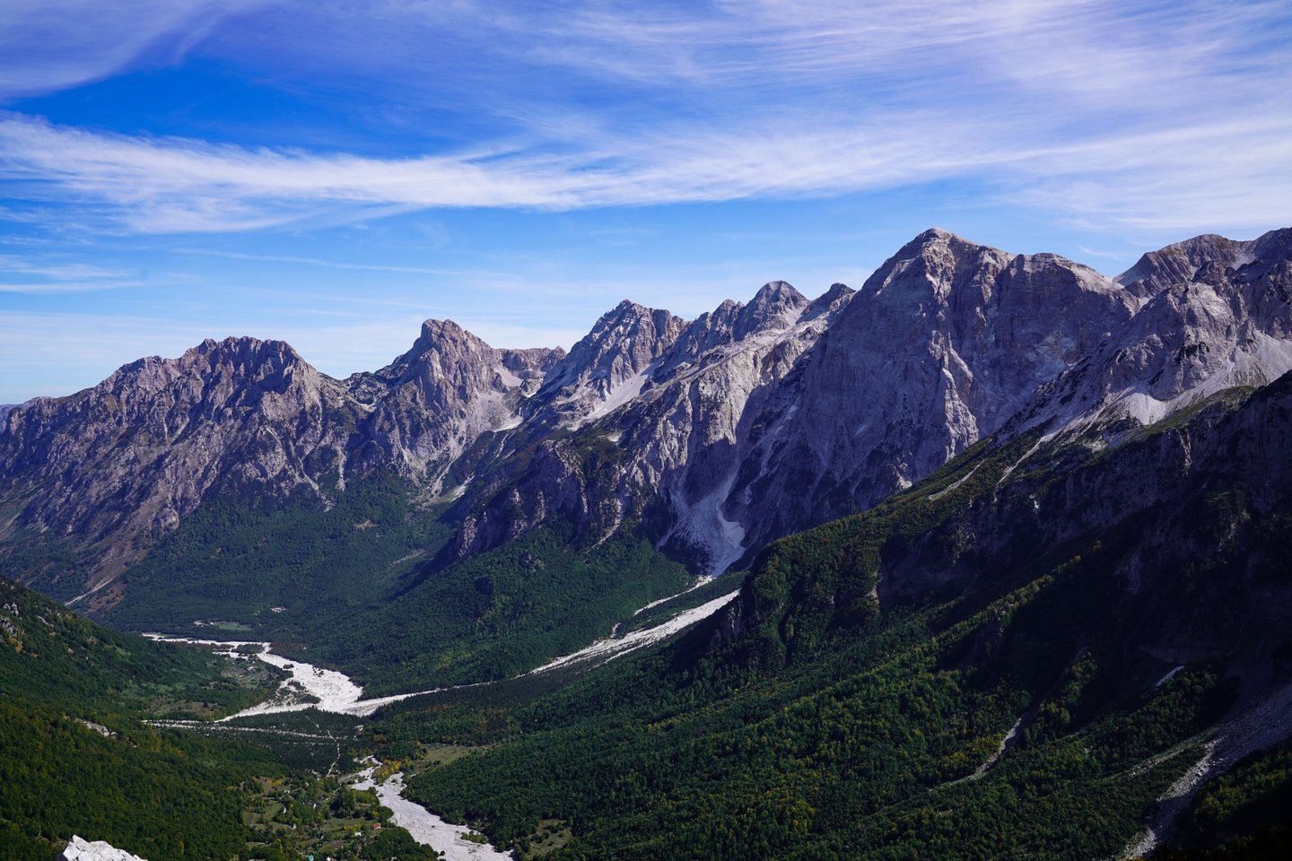 The path from Theth to Valbona