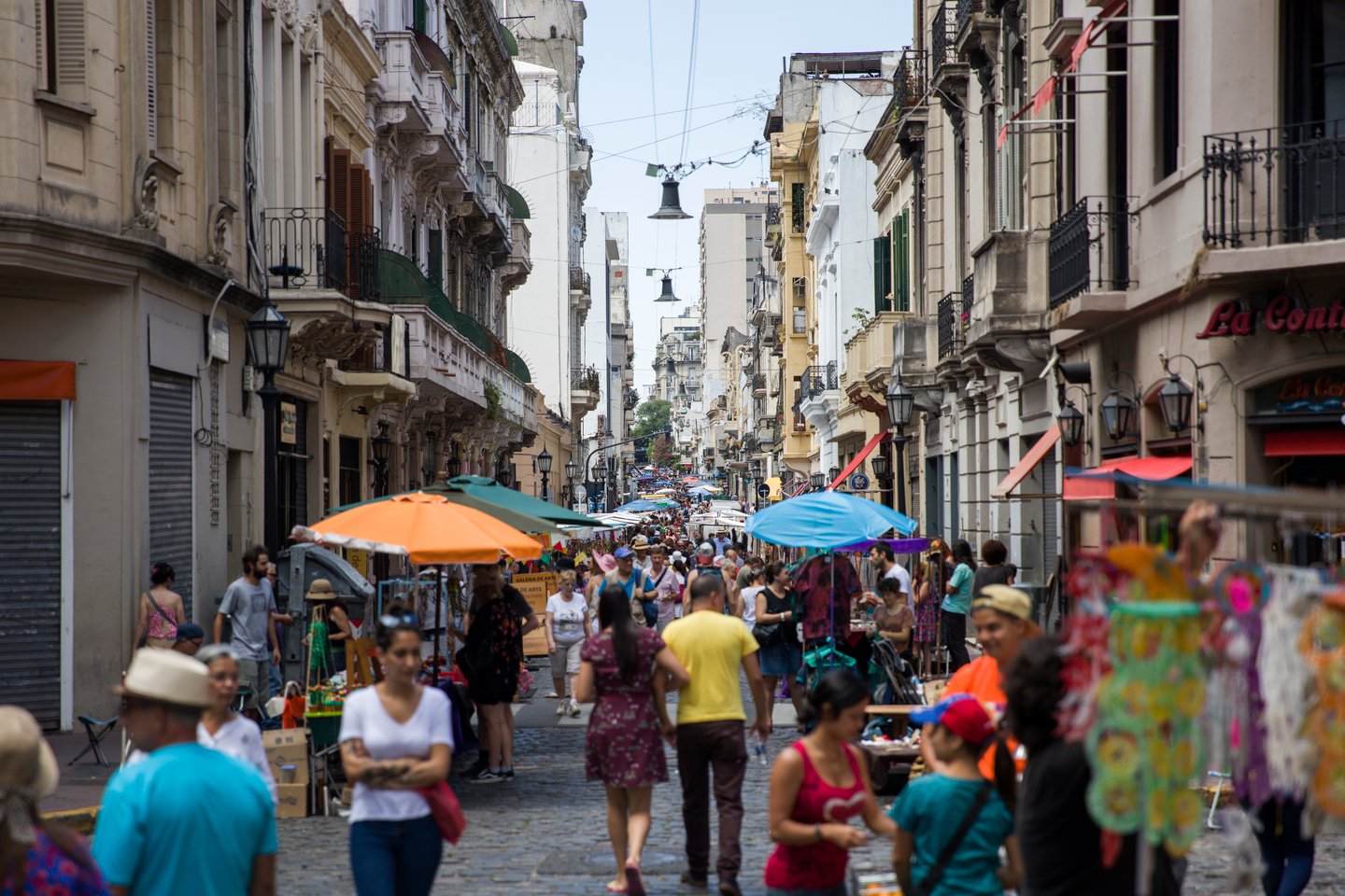 The weekly San Telmo Market