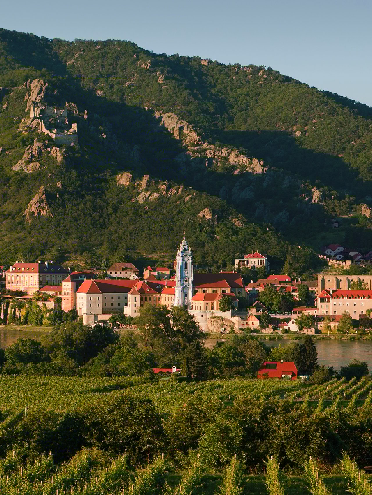 The town of Durnstein in the Wachau Valley, Austria