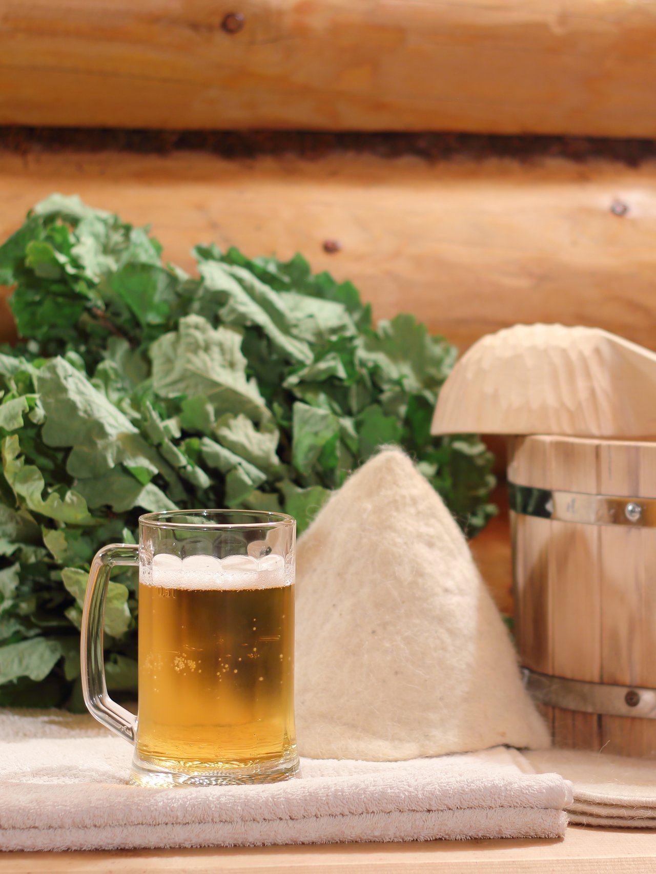 Beer and beer bath accessories