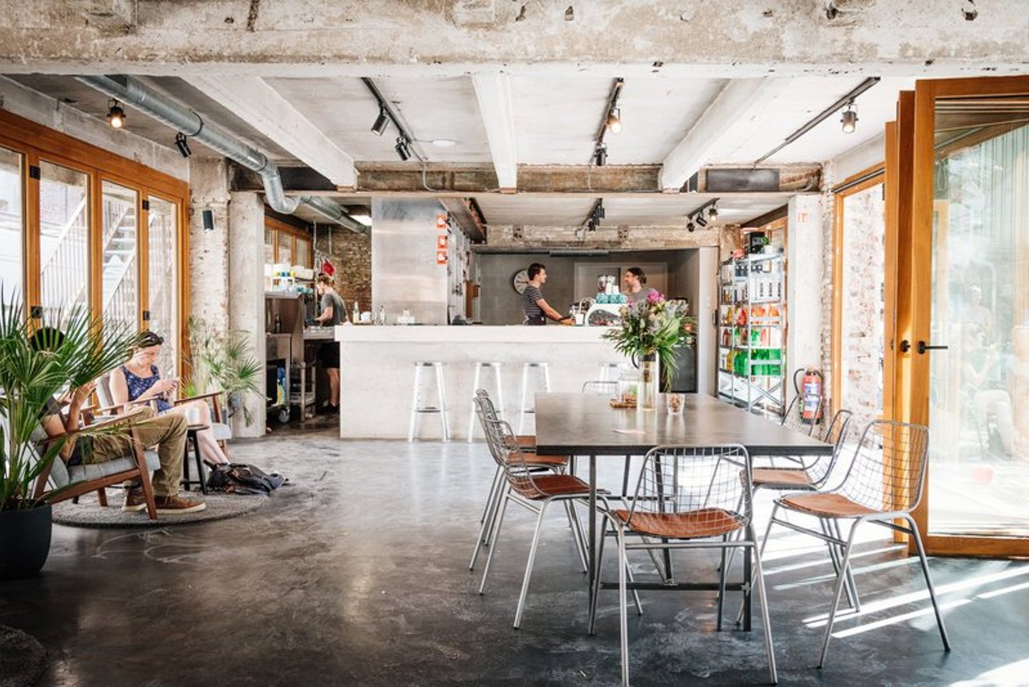 Antwerp's famous Caffenation cafe