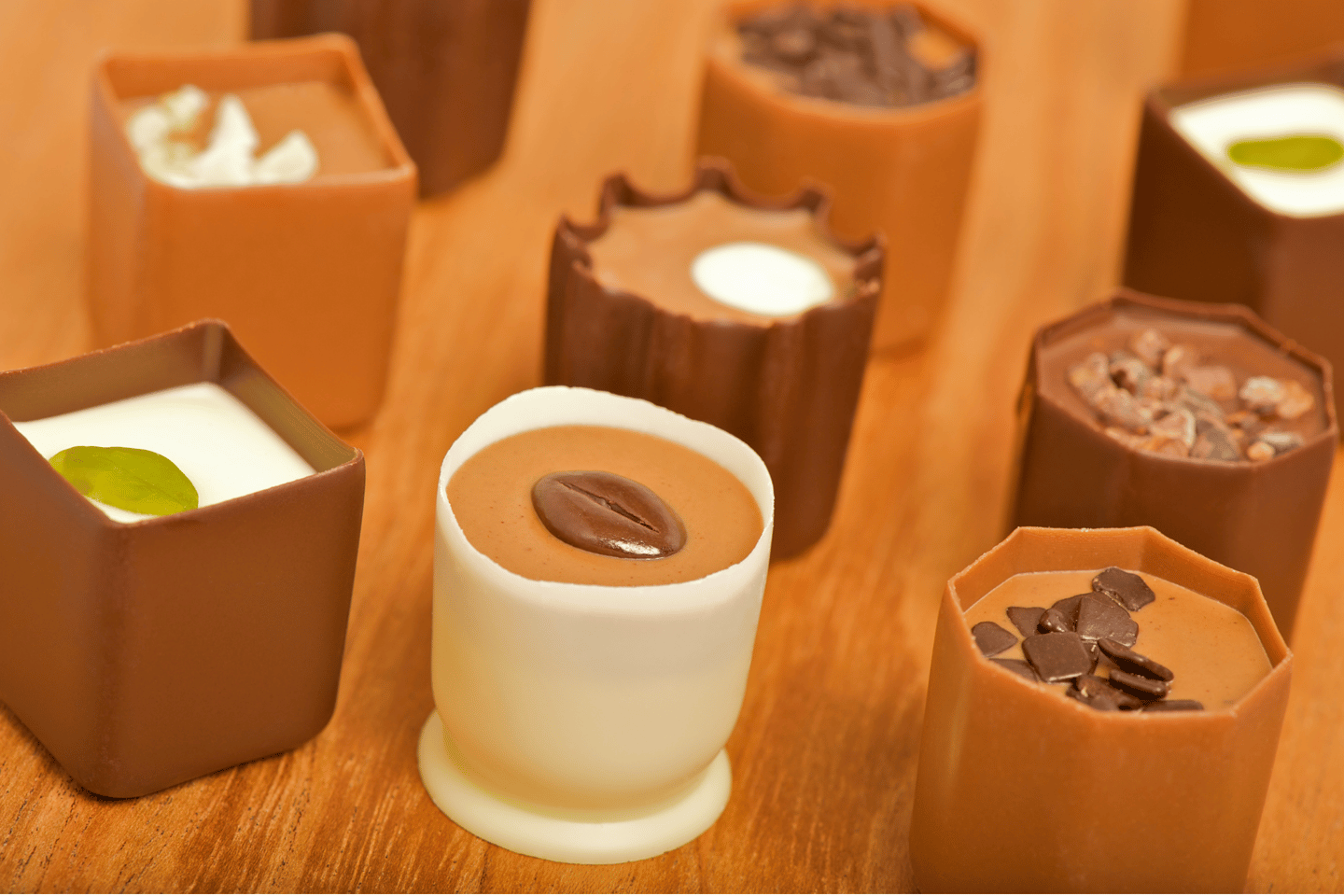 Filled Belgian chocolates