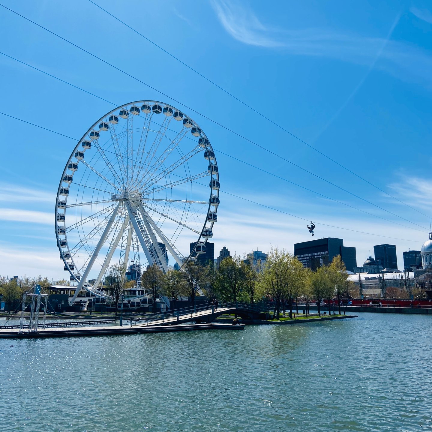 The ferris wheel in Montrael