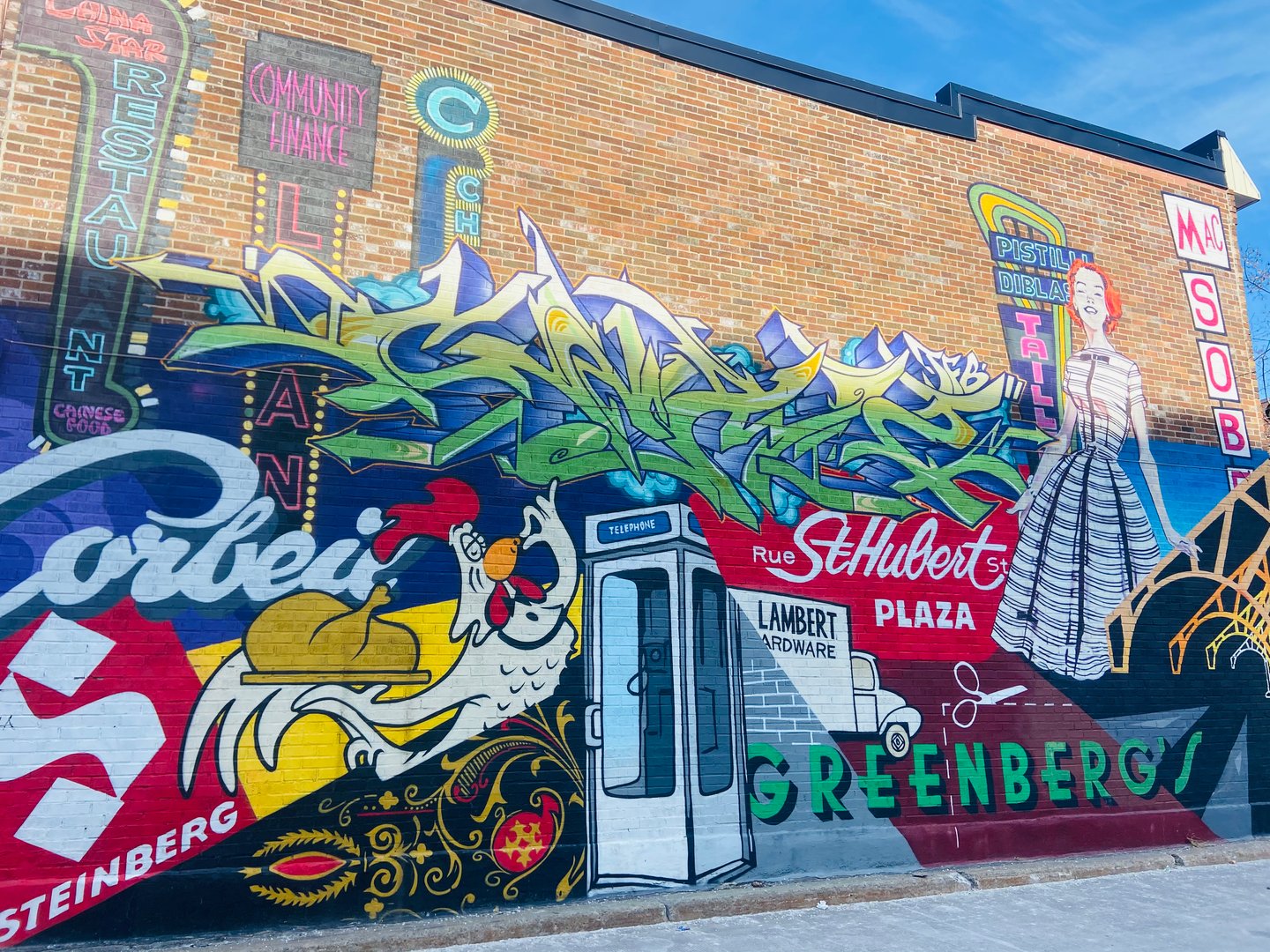 Street art in Montreal