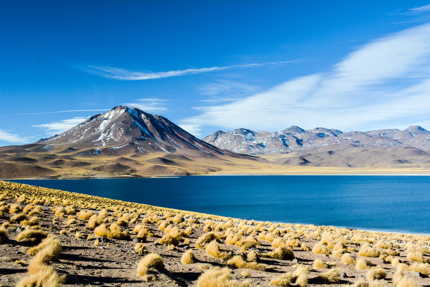Laguna Miscanti in the Atacama Desert, Chile.