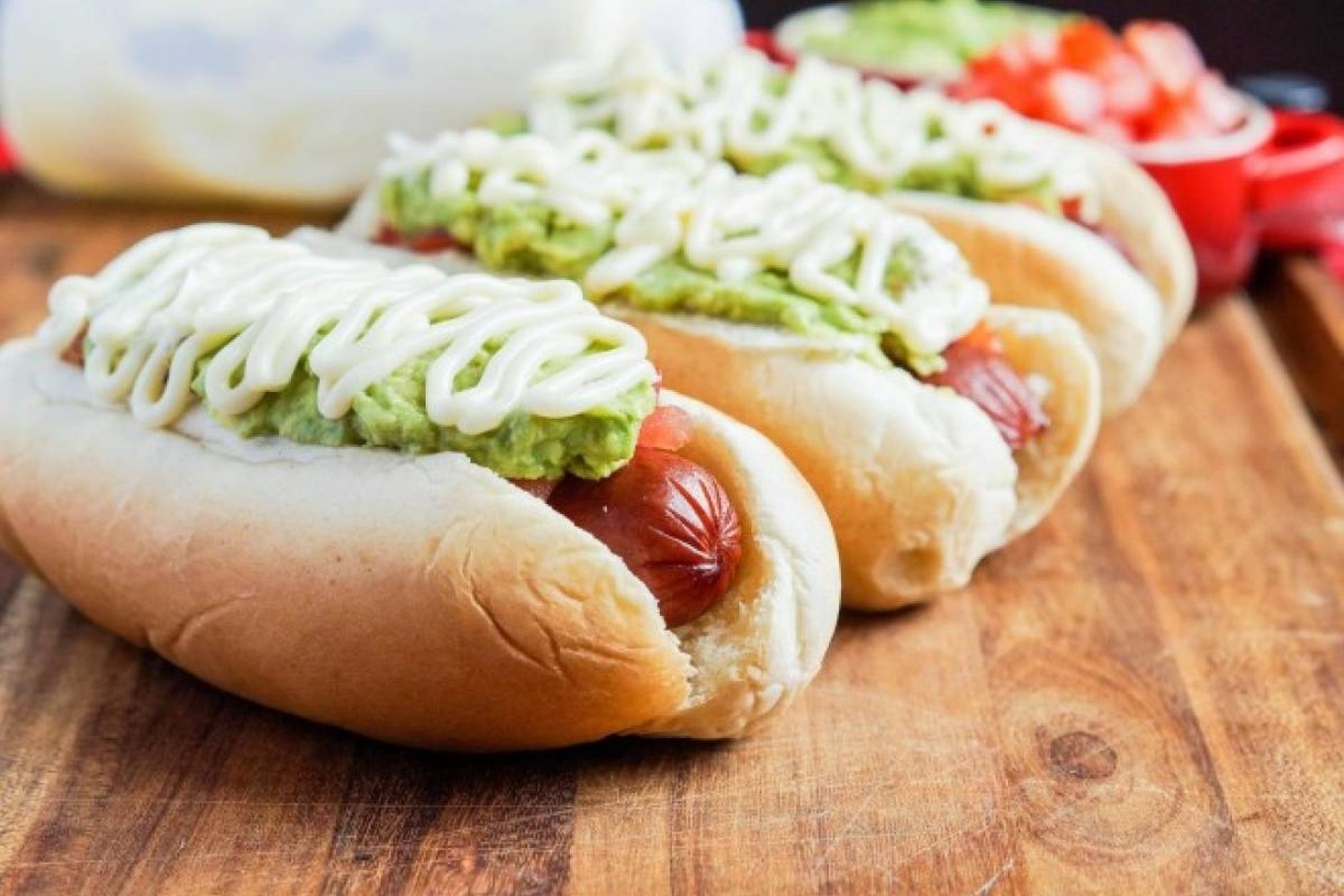 The completo, a traditional Chilean hot dog