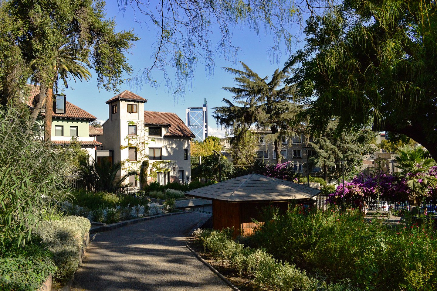 Barrio Bellavista in Santiago de Chile
