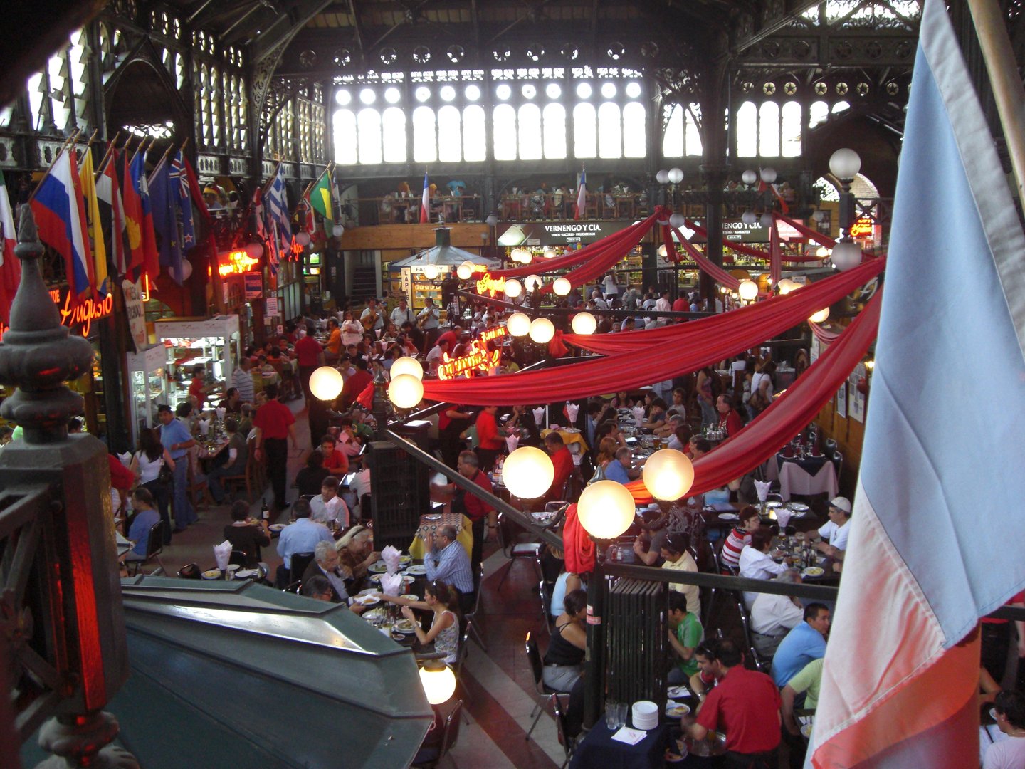 Mercado Central in Santiago de Chile