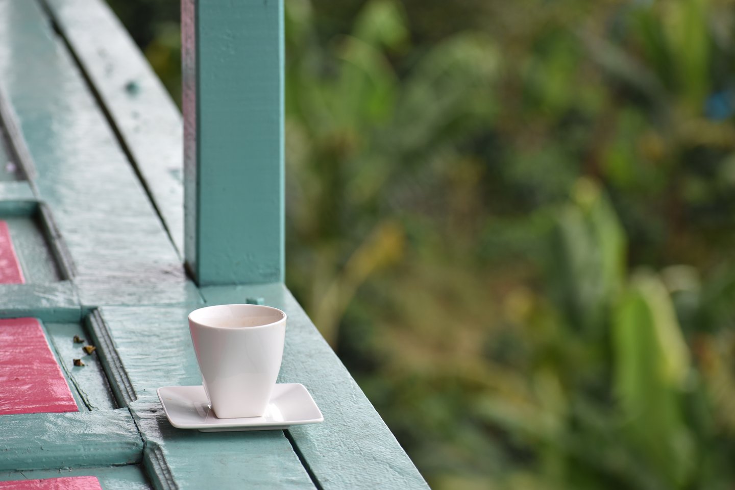 A cup of coffee at Recuca Coffee Farm, Colombia