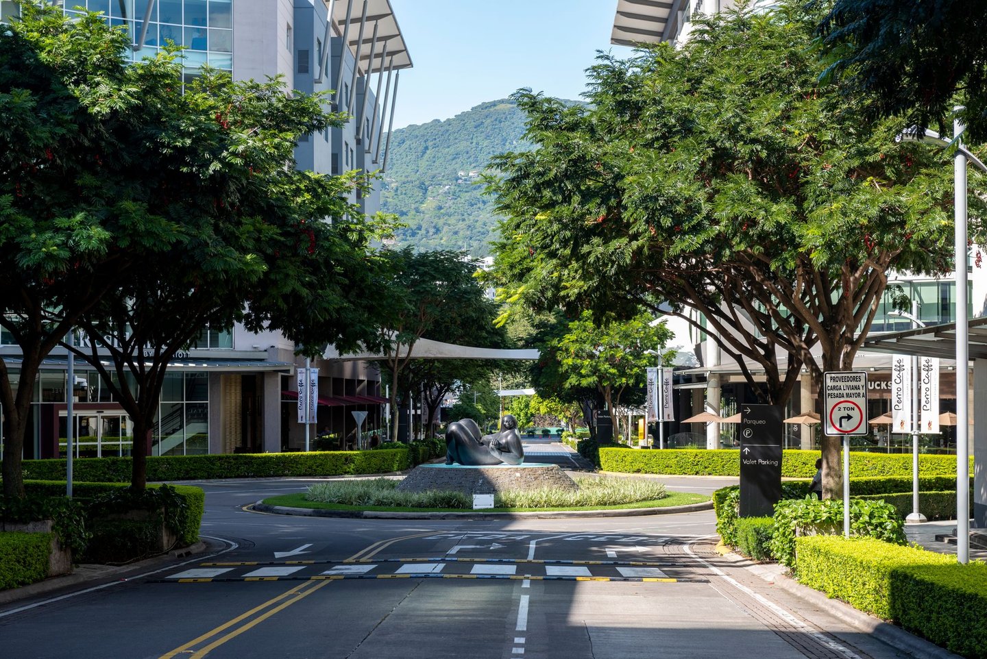 Town centre in Escazu, Costa Rica