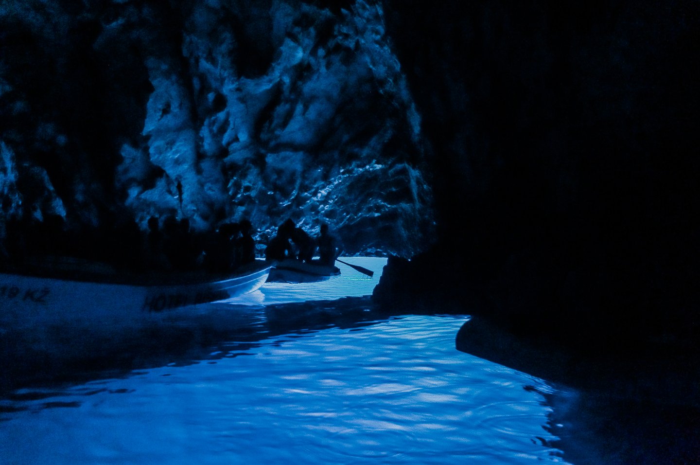 Inside the Blue Caves