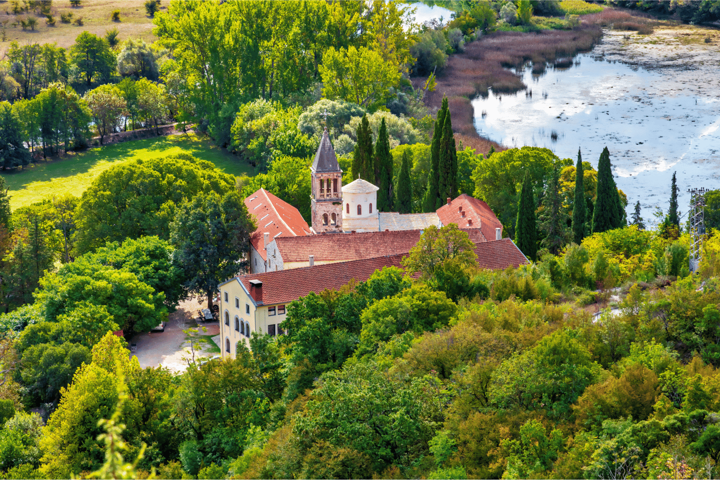 Krka Monastery in Croatia