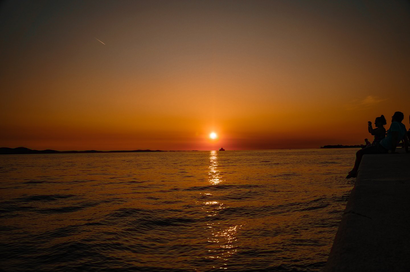 Sunset in Zadar
