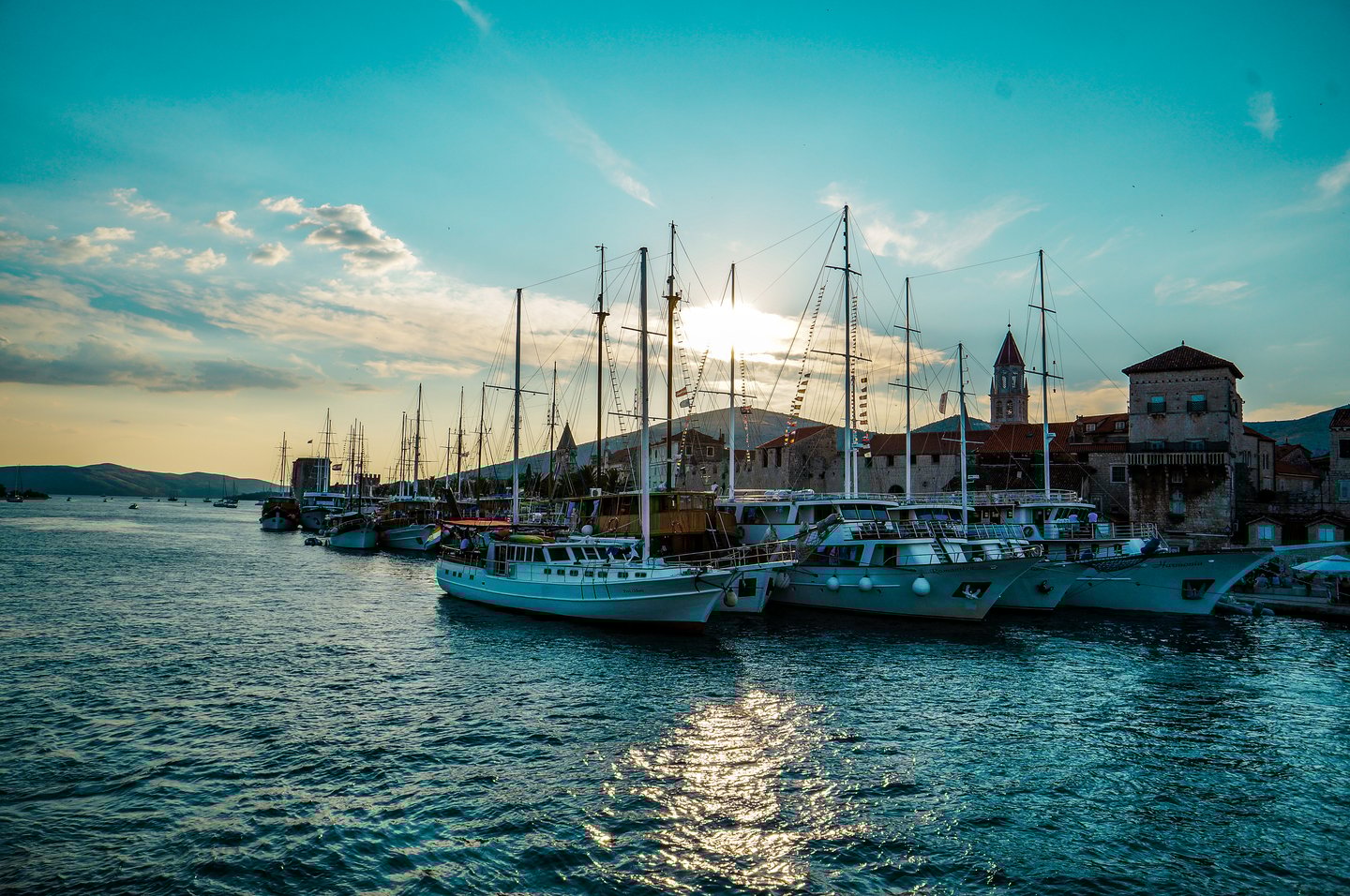 Trogir at dusk