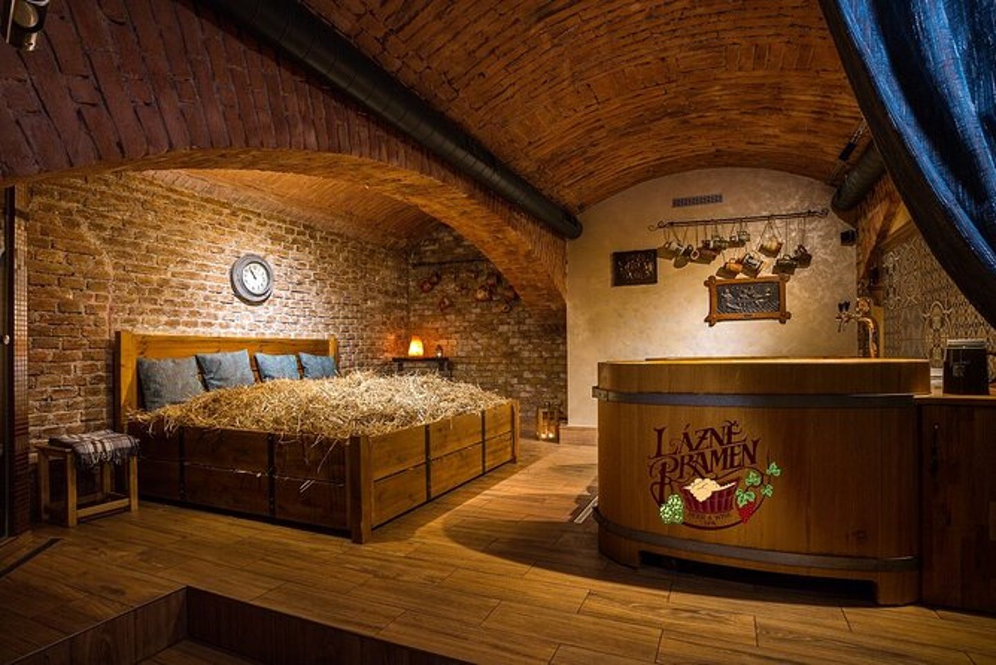 Lázně Pramen beer spa in Prague