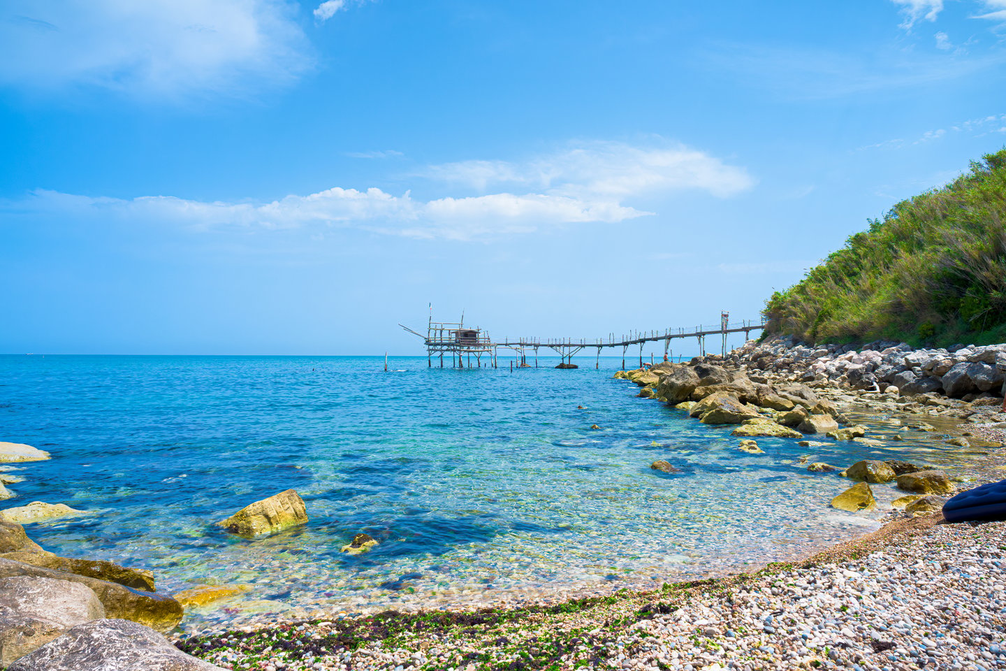 Trabocco Turchino in San Vito Chietino, Abruzzo