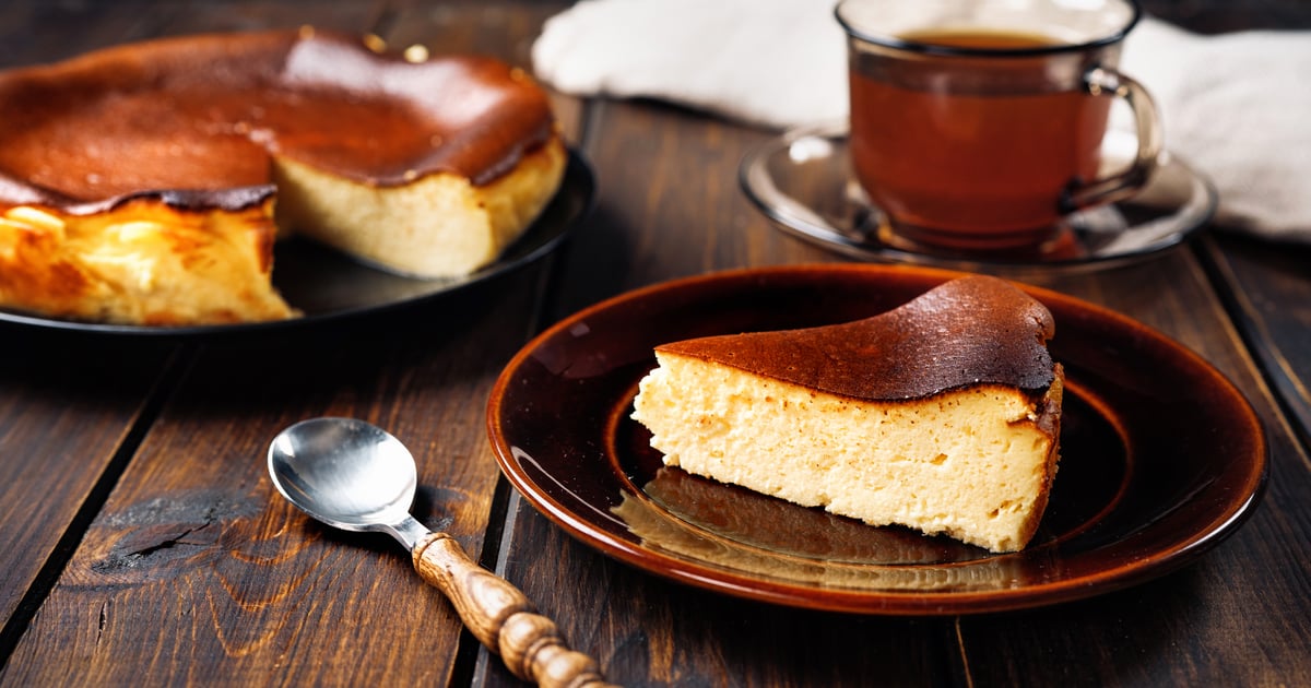 Burnt Basque cheesecake recipe: San Sebastian's iconic dessert | Faraway Worlds