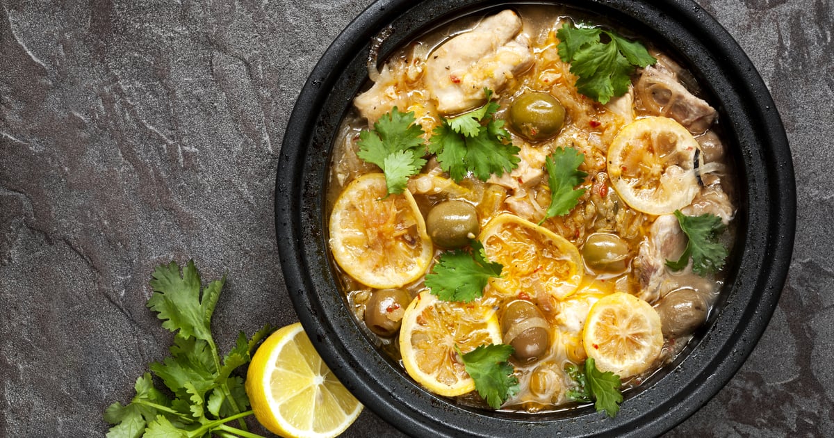 Moroccan chicken tagine with olives and preserved lemon | Faraway Worlds
