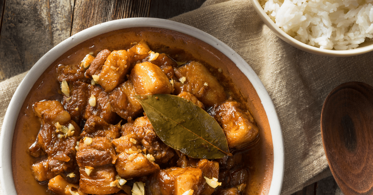 Chicken and pork adobo: an authentic Filipino recipe | Faraway Worlds