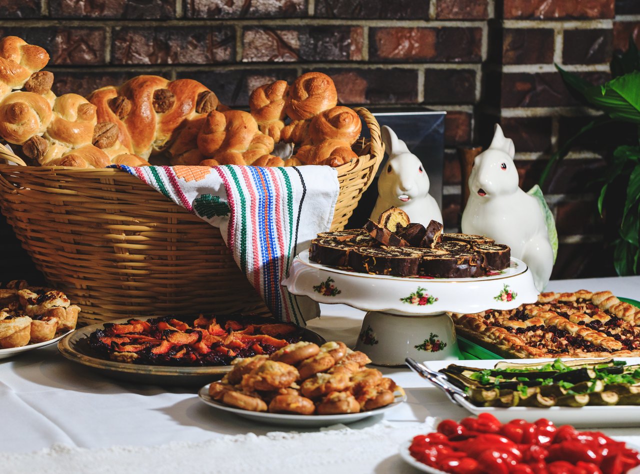Traditional Romanian Easter foods