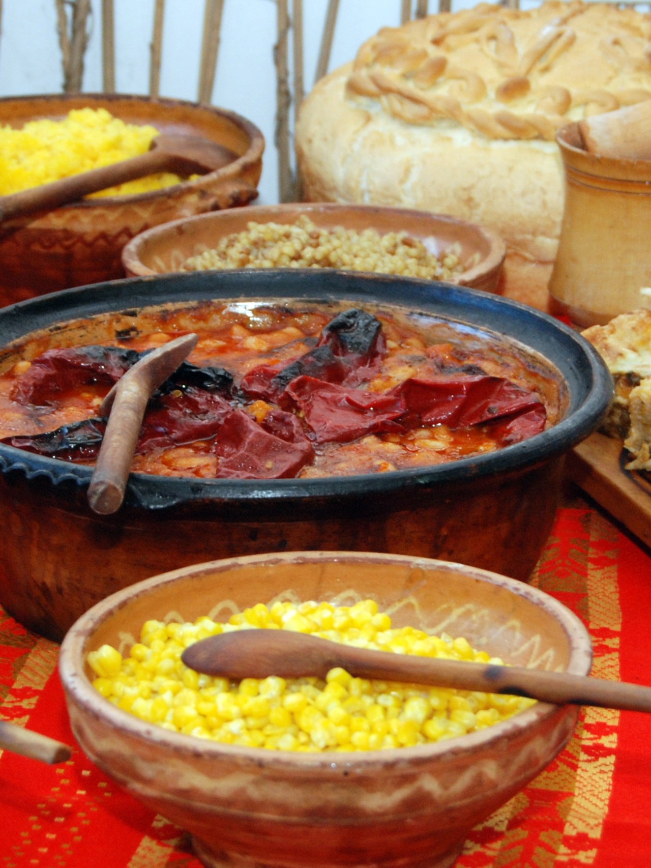 Typical food from North Macedonia and the Balkans