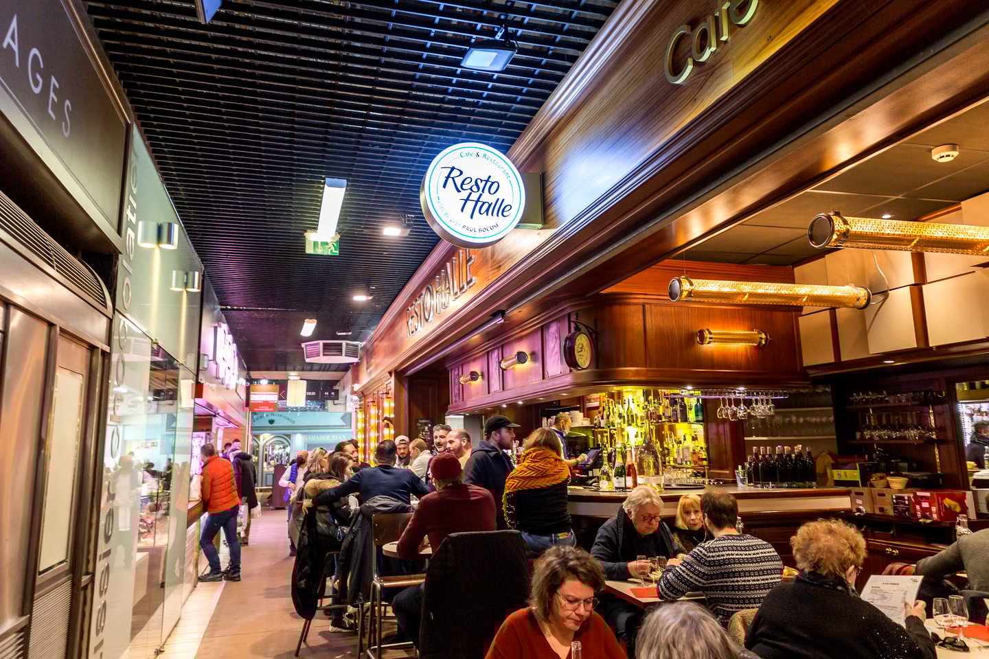 Gourmet food sold at Les Halles de Lyon Paul Bocuse