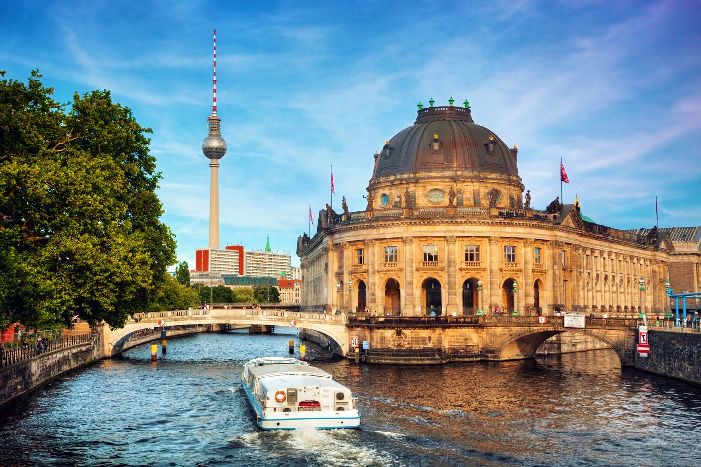 The Bode Museum at Museum Island in Berlin, Germany