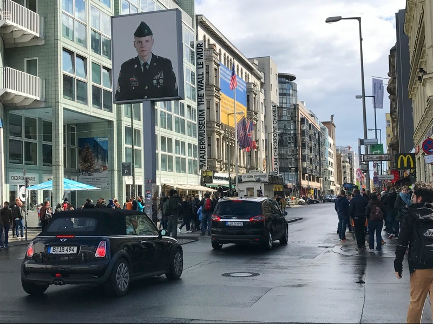 Checkpoint Charlie in Berlin
