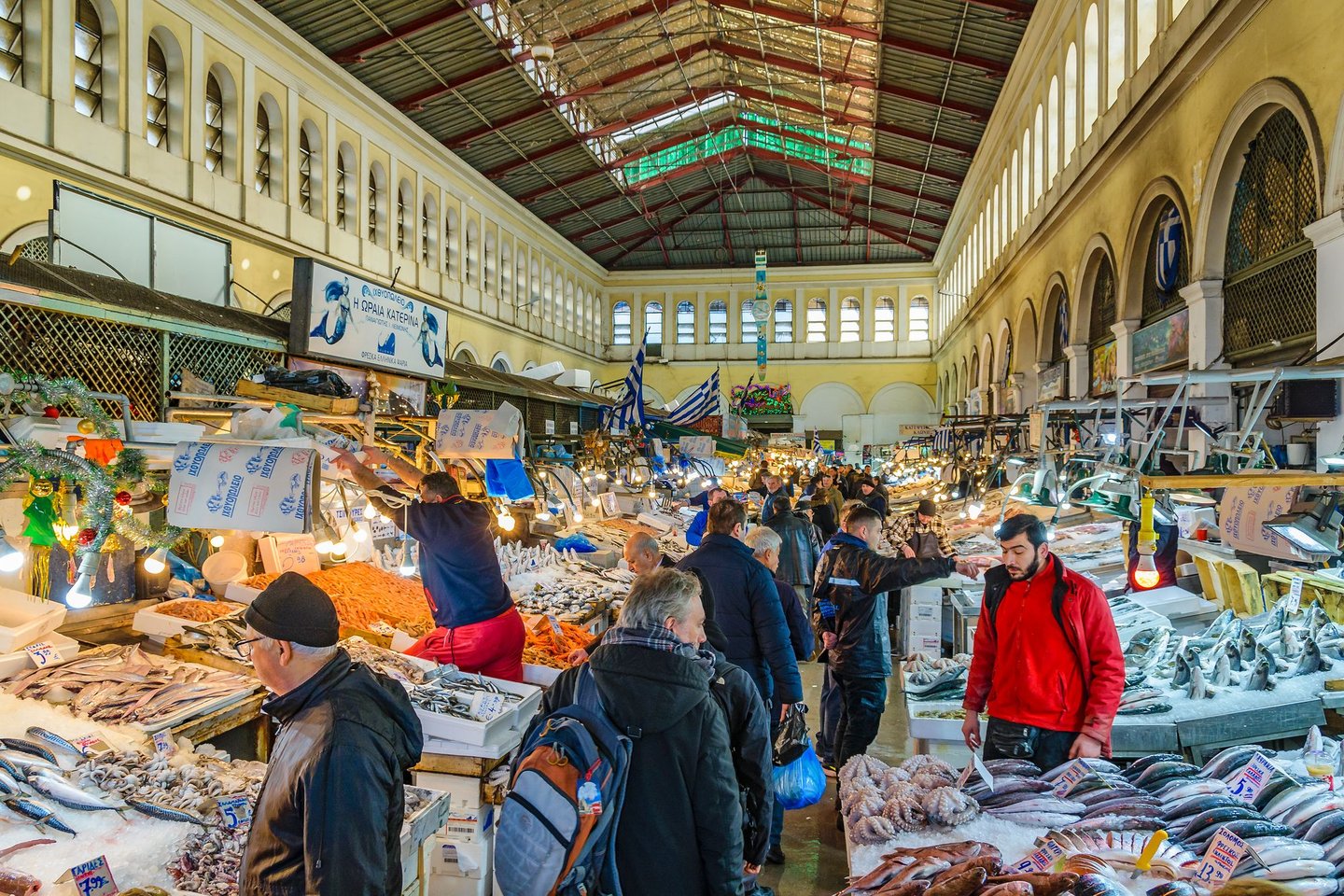 The Central Market in Athens