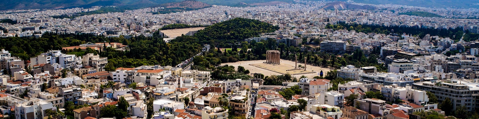 View of Athens from the Acropolis