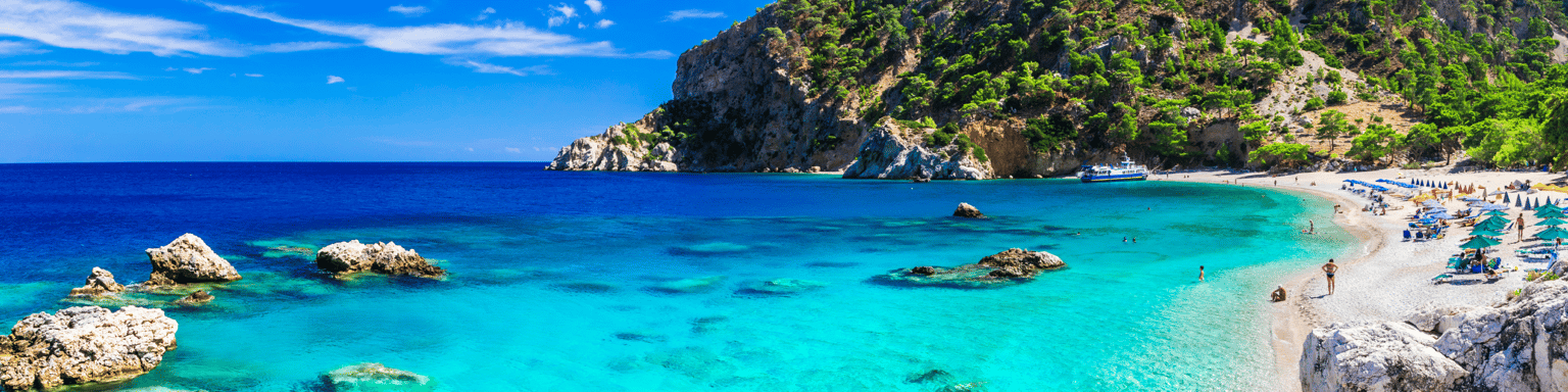 Apella Beach in Karpathos Island,Greece.