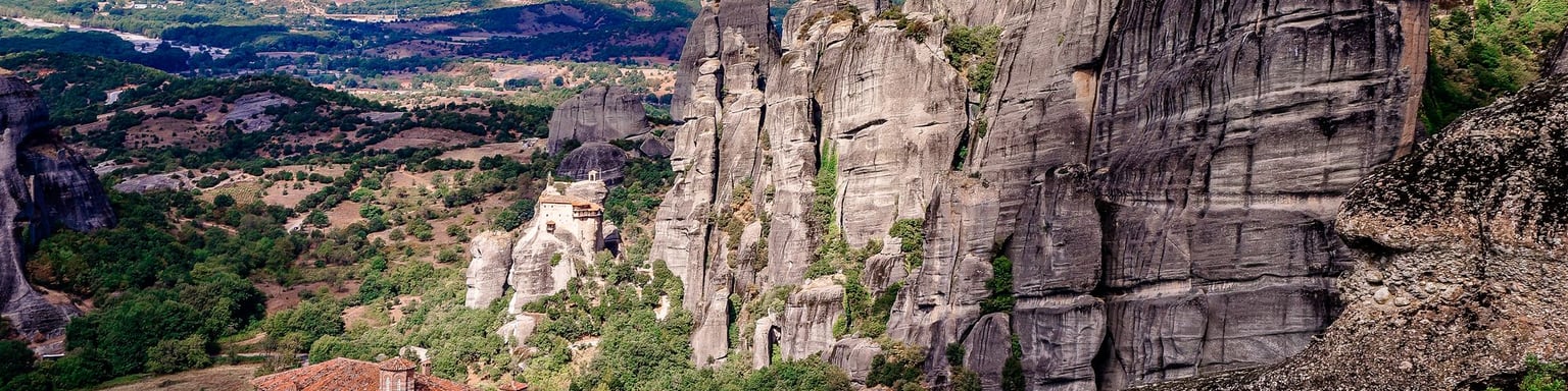 The monasteries at Meteora
