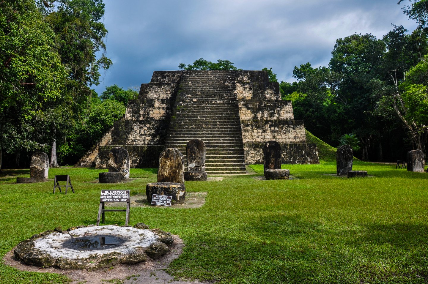 Temple ruins in Tikal