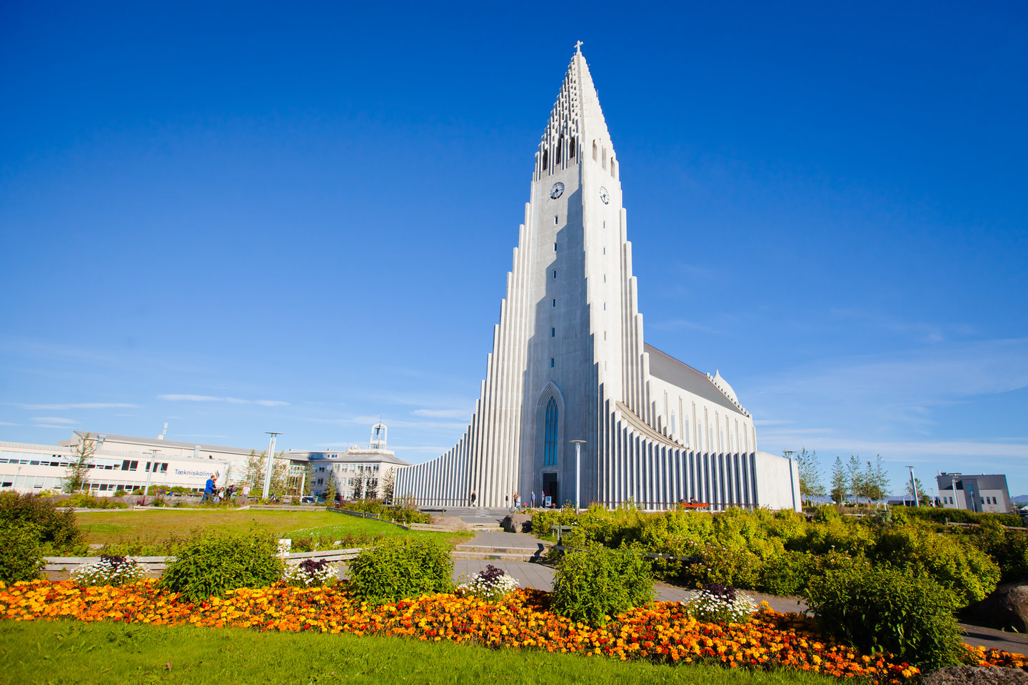 Hallgrímskirkja Church in Reykjavik, Iceland