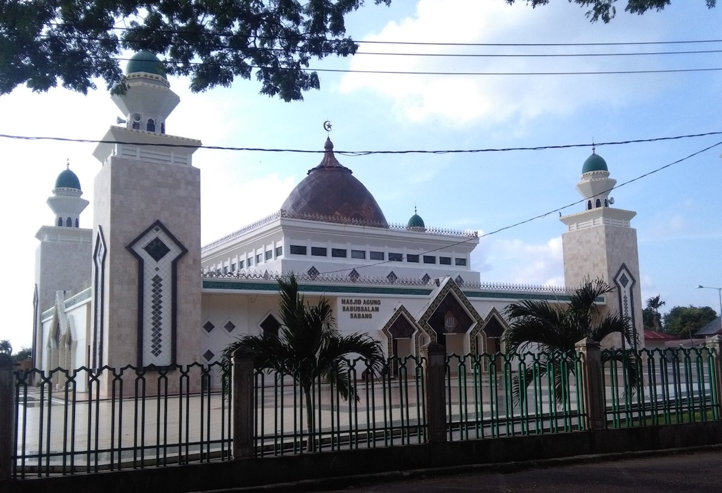 A mosque on Weh Island, Indonesia