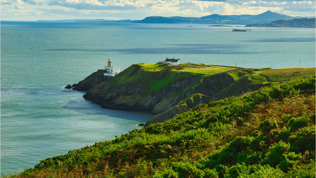 The peninsula near Howth, Ireland