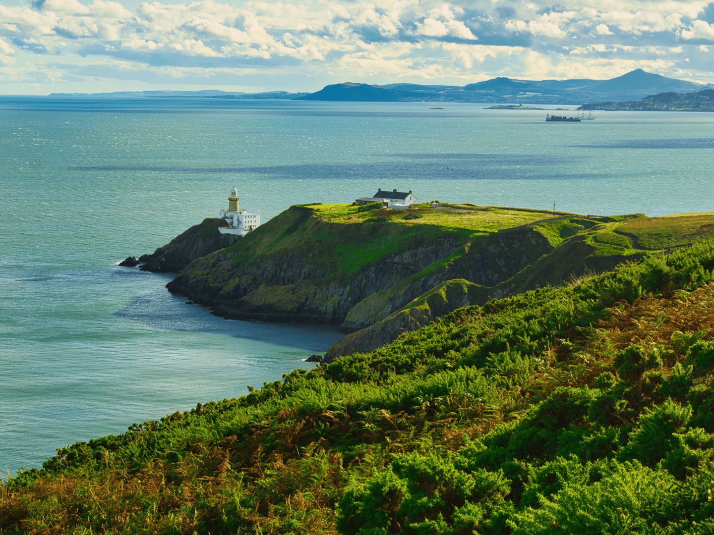 The peninsula near Howth, Ireland