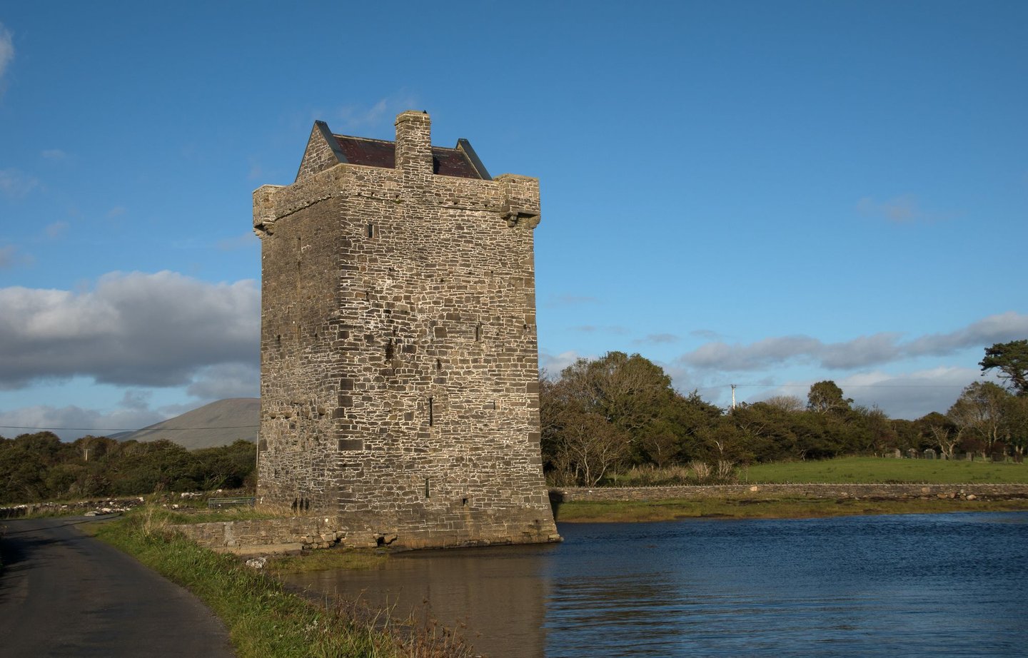 Tower of the Rockfleet Castle, County Mayo, Ireland