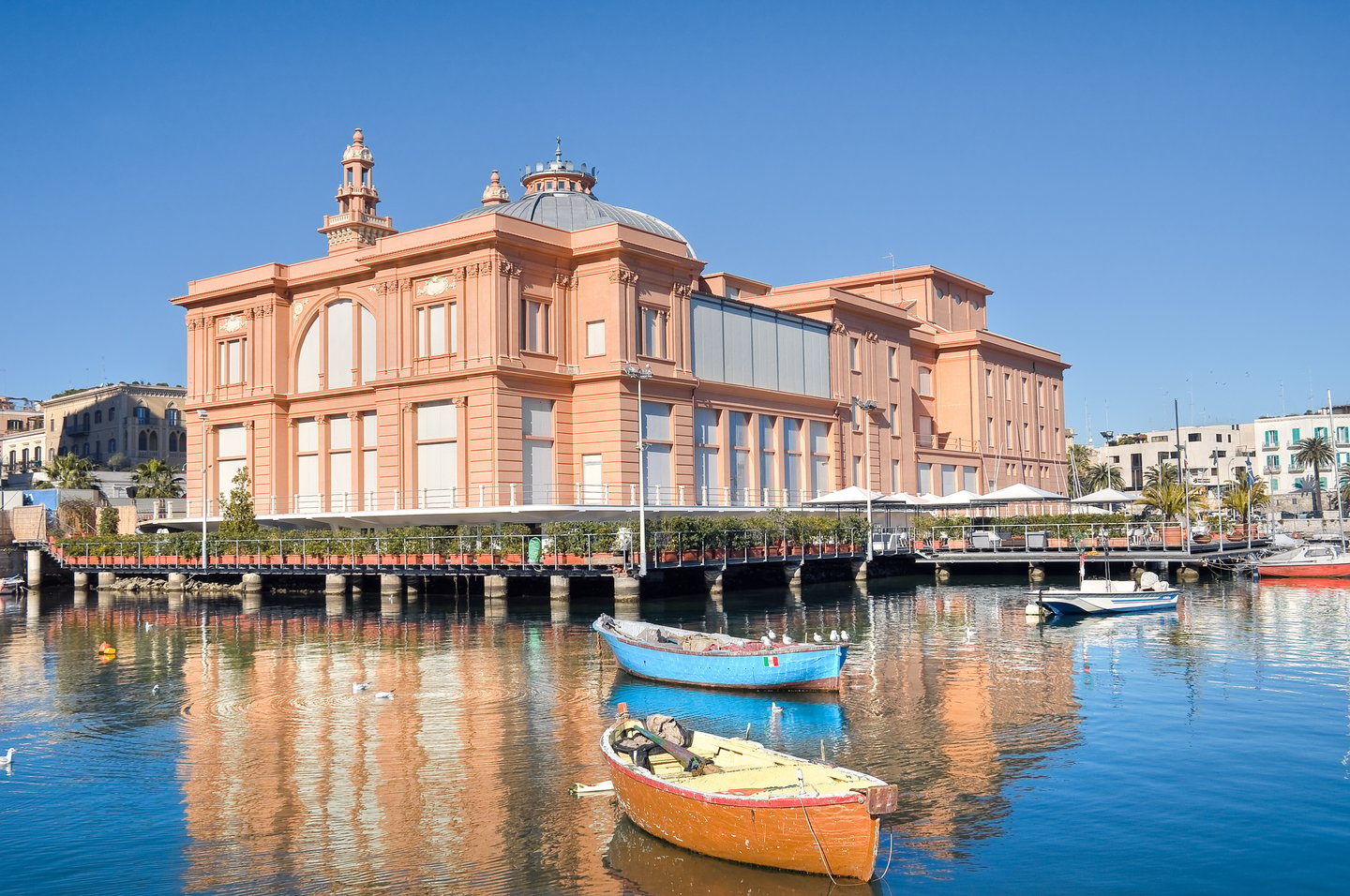 Margherita Theatre in the port city of Bari
