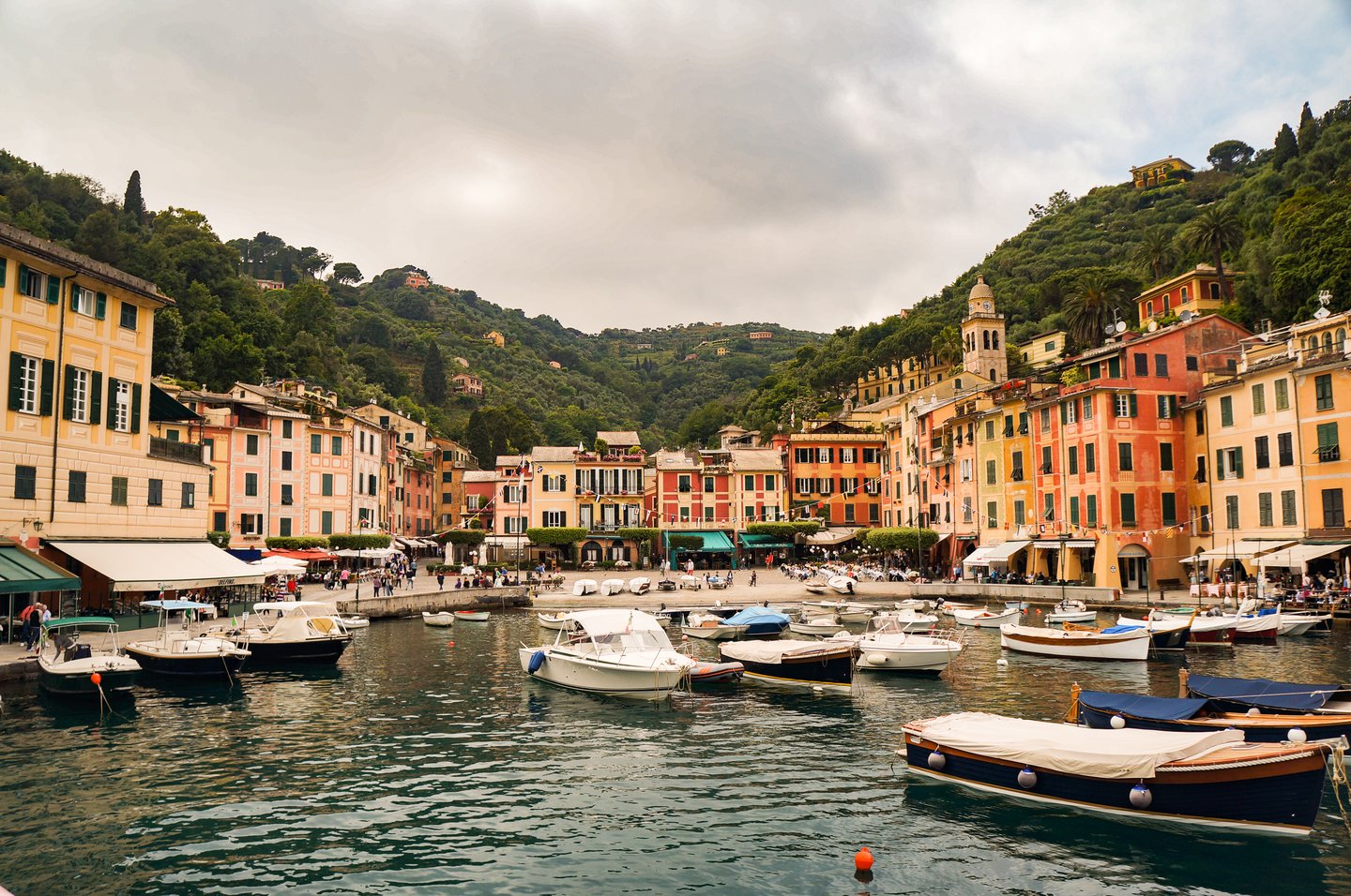 A moody day in Portofino, Italy