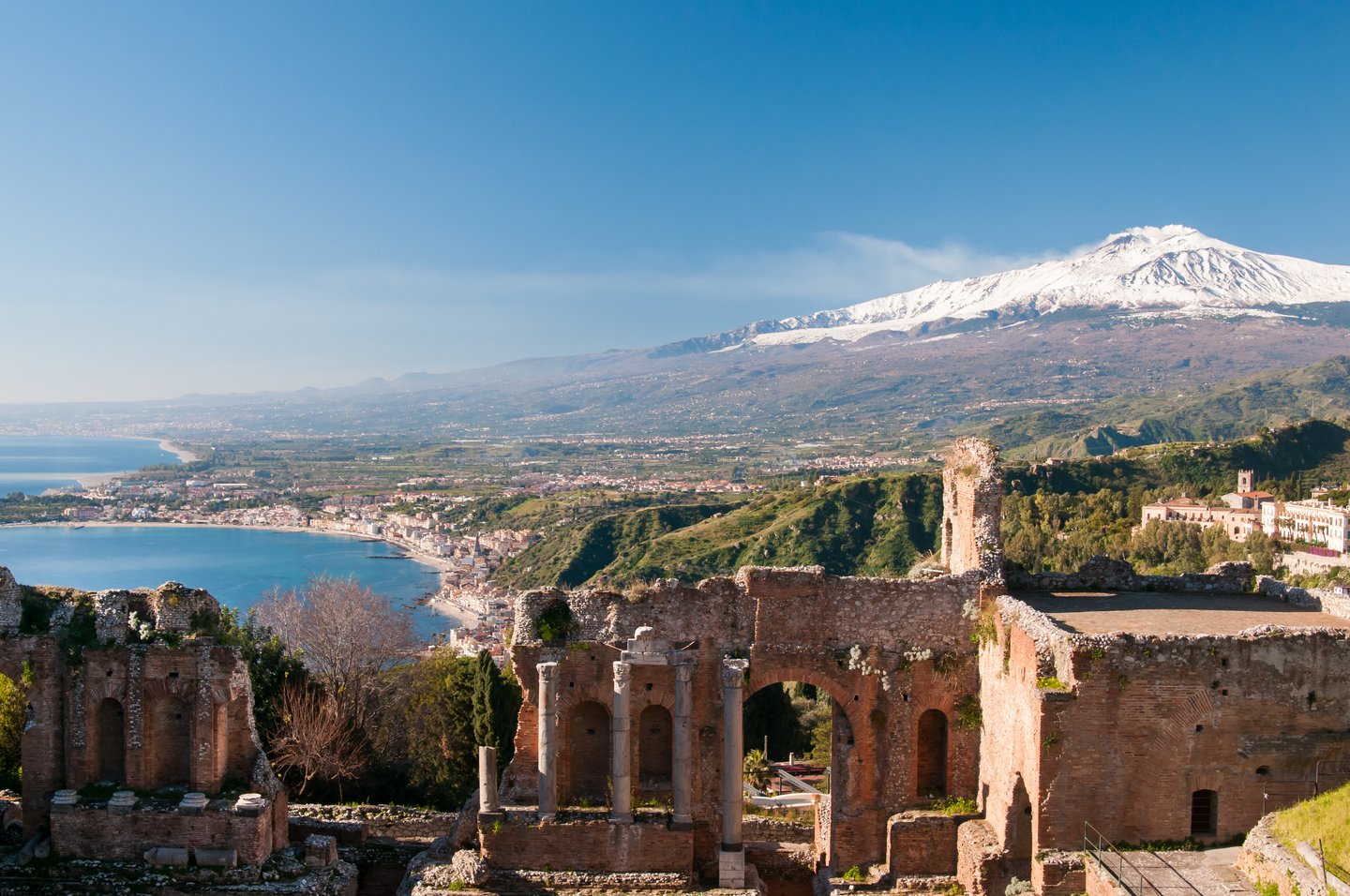 The roman theatre at Taormina roman 