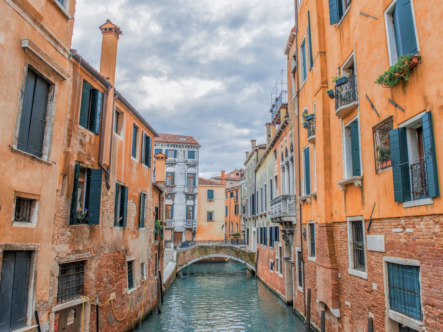 A canal in Venice, Italy