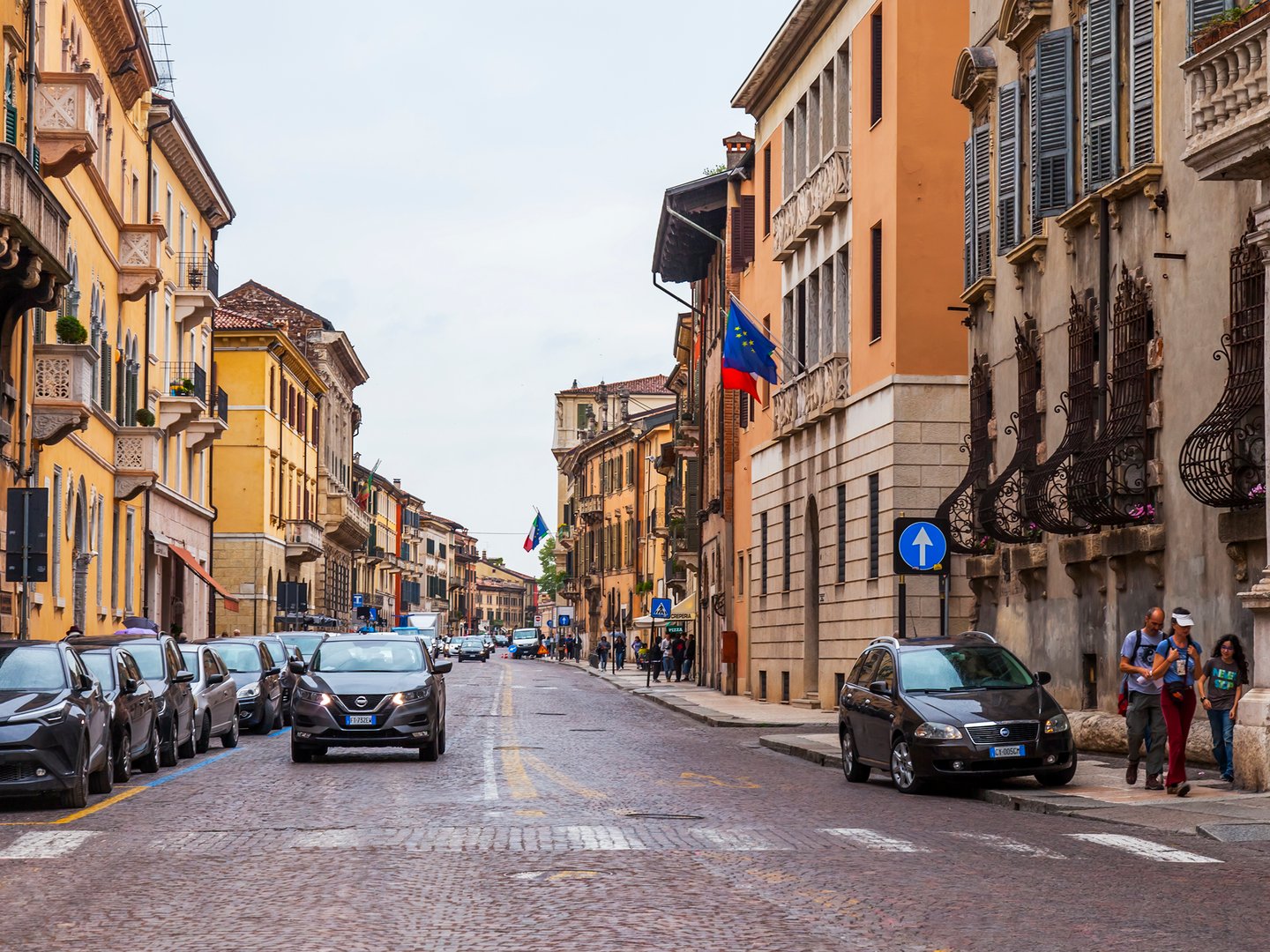 An old street in Verona