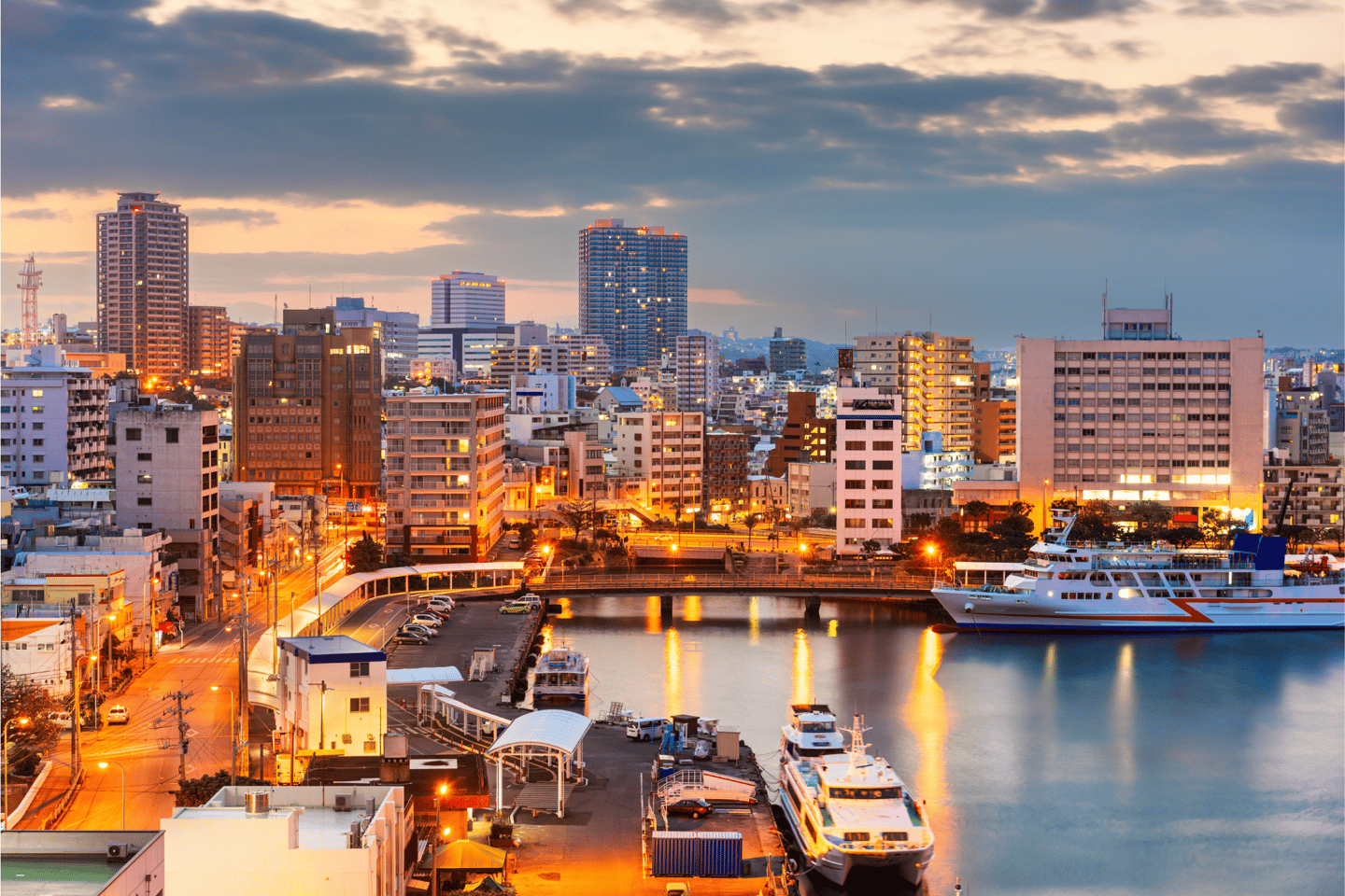 Naha City skyline