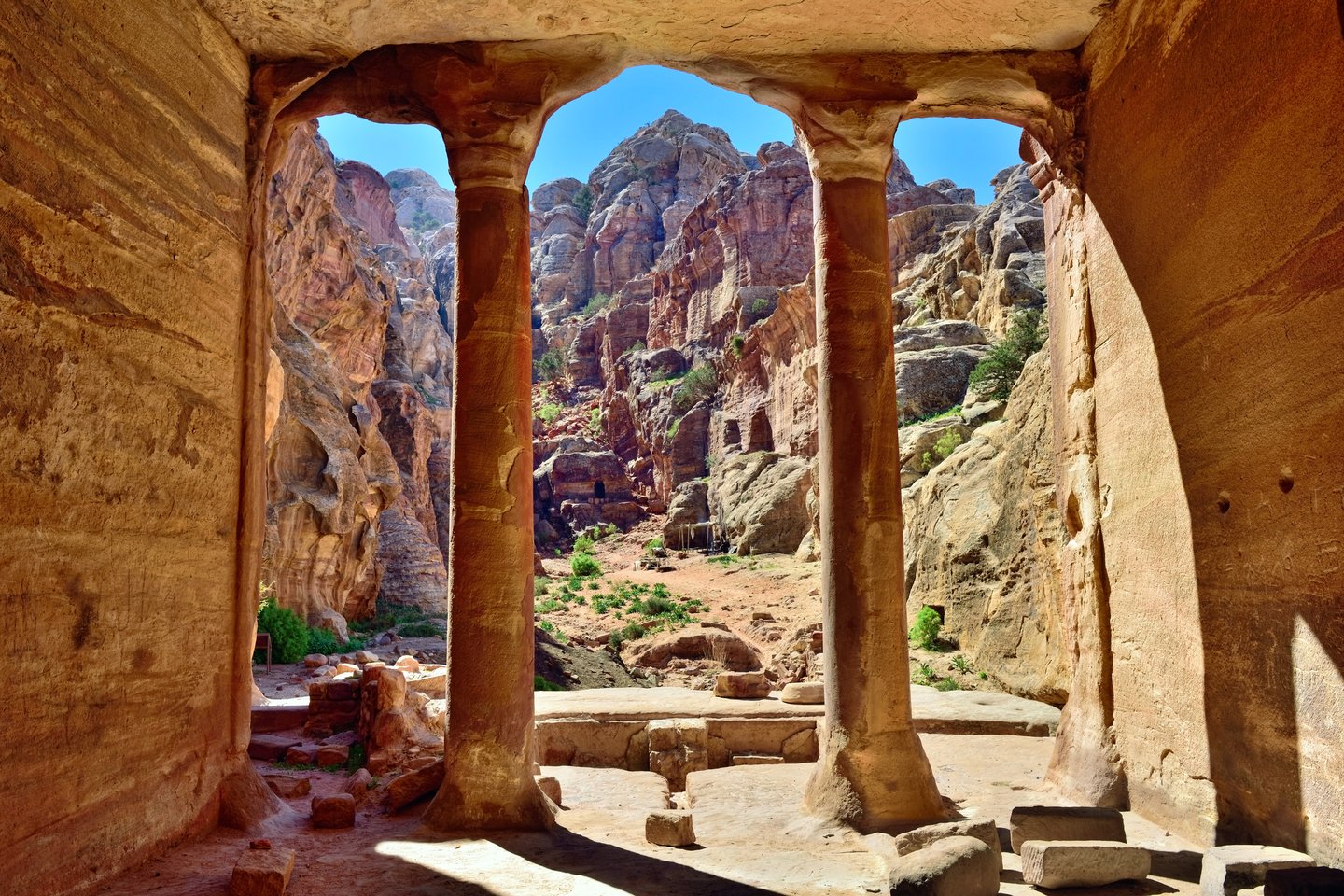 The Garden Hall in Petra, Jordan