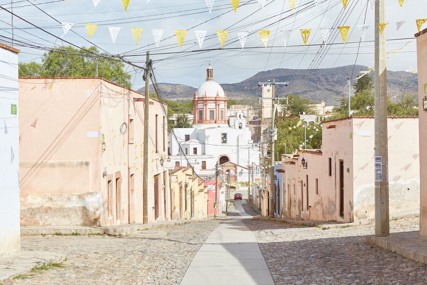 The ghost town of Mineral de Pozos, Guanajuato