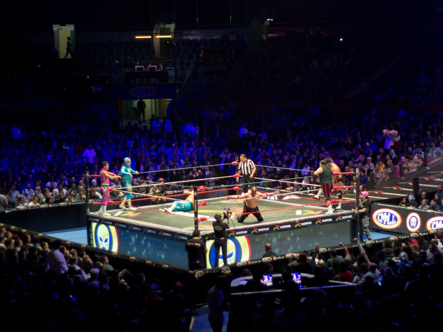 Inside the lucha libre ring